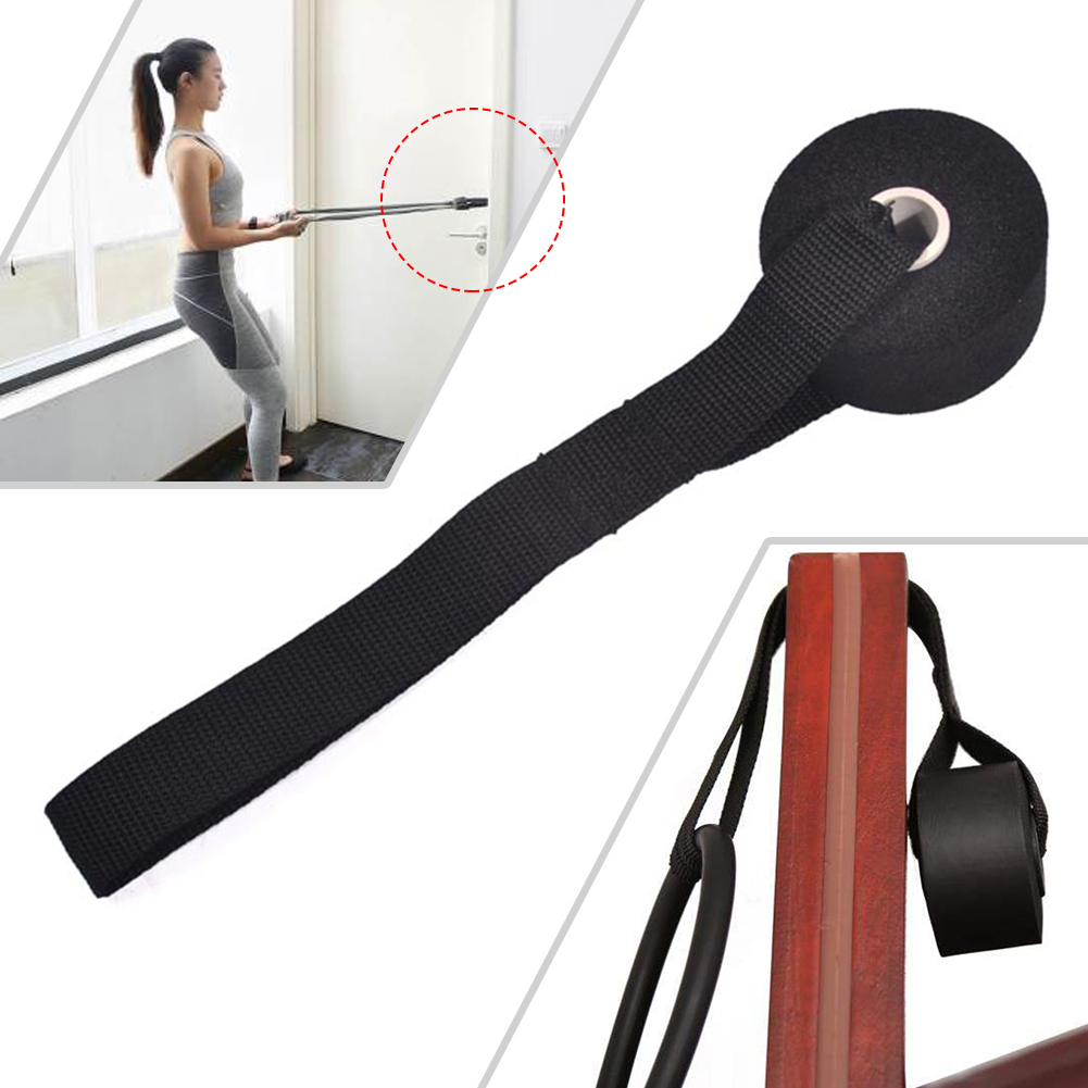 1PC High Quality Fitness Resistance Exercise Bands Door Anchor Elastic 