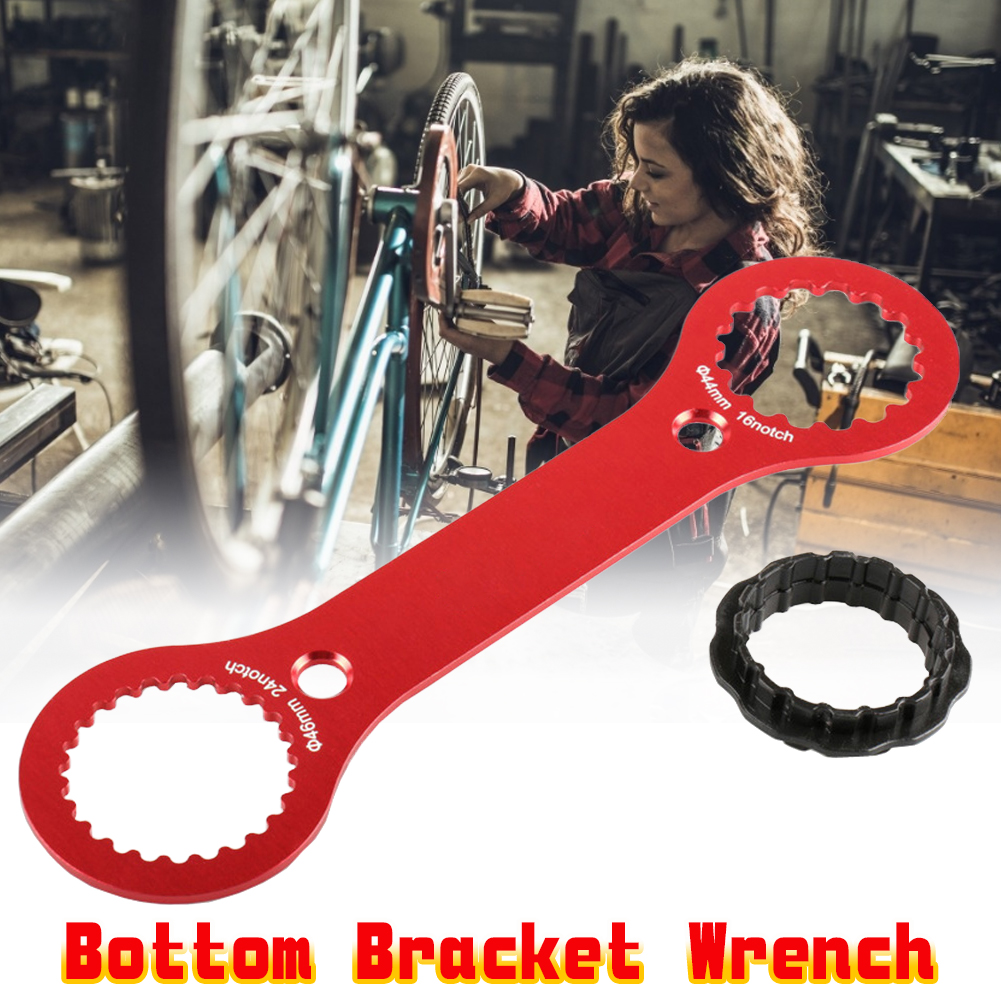 BIKEHAND 46mm Bottom Bracket Wrench with Handle Remover Tool
